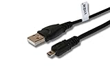 vhbw USB Kabel Datenkabel (Standard-USB Typ A) 150cm passend für Nikon CoolPix B500