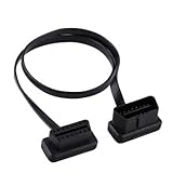 Auto 16 Pin Männlich zu Weiblich OBD 2 Verlängerung Kabel Diagnose Adapter 60Cm/24 Zoll Länge (60Cm)