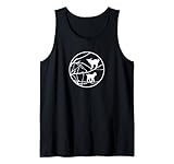 Kleine munter Ziegen Ziegenlämmer klettern im Baum Tank Top