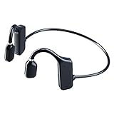 flou Knochenschall Kopfhörer Bluetooth Kabellose Kopfhörer wasserdichte Open Ear Sport Ohrbügel Headsets Schweißfest Leicht Für Radfahren Joggen Laufen Fahrtraining