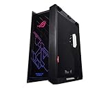 ASUS ROG Strix Helios Gaming Gehäuse (RGB, EATX/ATX, GPU, Aluminium, Aura Sync, 420mm-Radiatorunterstützung) Schw