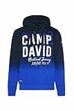 Camp David Herren Dip Dye Hoodie mit Logo Rubb