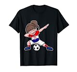 Fußball Kroatien Trikot Mädchen - kroatische Mannschaft T-S