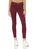 ONLY Womens Onlwauw Life Mid Skinny Colour PNT Pants, Tawny Port, M/32