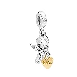 Amor Love Party Anhänger 925 Sterling Silber Charms Beads Fit Frauen Armbänder Halsketten Für Tochter Frau Geburtstagsgeschenke DIY Schmuckherstellung