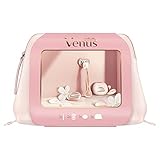 Gillette Venus Comfortglide Geschenkset mit Rasierer Damen + 2 Rasierklingen + Klingen-Etui + Kosmetiktasche, Frauen Geschenk