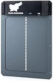RUN-CHICKEN Modell T50, graue, automatische Hühnerstall-Tür, Vollaluminium-Türen, Lichtsensor, Zeitschaltuhr zum Öffnen und Schließen am Abend und am Morg