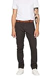 ESPRIT Herren Essential Chino Hose, 020/DARK Grey, 01/19, 32W / 32L