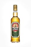 LINIE Aquavit Double Cask Madeira 41,5 Vol.-% - Zweifach fassgelagerter Aquavit aus Norwegen – Reifung in Sherry- und Madeira-Fässern (1 x 0,7 l)