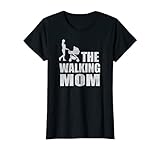 The Walking Mom Lustige Mama mit Mundschutz T-S