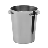 bluesa 120 ml Edelstahl-Pulverbecher Große Kapazität, leicht zu reinigender Becher, 72 mm x 66