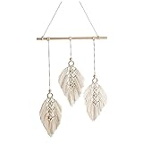 Macrame Wand Hängen Wanddekor Gewebten Blatt Quasten Wandkunst Ornament Für Wohnung Schlafzimmer W