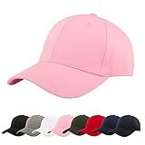 Momoshe Baseball Cap Herren Damen Kappe Verstellbare Baumwolle Outdoor Running Freizeit Basecap-R