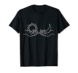 Lustiges Yoga Tshirt Sonne Und Mond Geschenk Yoga Lehrerin T-S