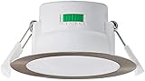 LED Einbaustrahler Ultra Flach Dimmbar 230V 10W IP44 Einbauleuchten Warmweiß 3000K/Neutralweiß 4000K/Kaltweiß 5700K Einstellbar per S