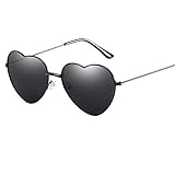 PinkLu GläSer Damen PersöNlichkeit Bunte Brille Herz Aus Metall Trendige Sonnenbrillen FüR MäNner Und Frauen Schatten Sonnencreme Mode Sommer Neuer HeißEr Verkauf 6-Farbige B