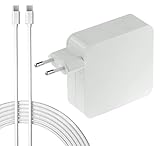 VUOHOEG 87W USB-C Ladegerät Netzteil für MacBook Pro 2020 2019 2018 2017 2016, MacBook Air 2018 2019 2020, Kompatibel mit iPad Pro 2018/2020/2021, Ersatz für USB-C 87W, 61W, 36W