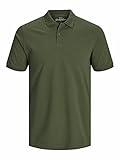 JACK & JONES Male Poloshirt Klassisches LOlive Nig