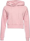 Superdry Damen Indie Hoodie aus Loopback-Gewebe Zart Pink 38