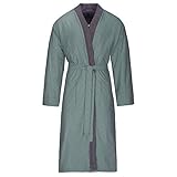 Bugatti Bademantel Herren Kimono Giovanni Graphit - 002 L