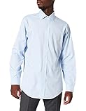 Brooks Brothers Herren Camicia Regent Manica Lunga Businesshemd, Türkis (Light/Pastel Blue 455), X-Large (Herstellergröße: 17H 35)