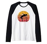 Hochsprung Vintage Retro Sunset Hochspringer Hochspringen Rag