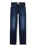 7 For All Mankind Women's Roxanne Jeans, Dark Blue, 28