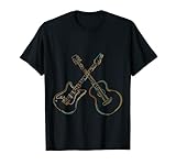 Gitarrenarten Regenbogensaiten Illustrationen für Gitarristen T-S
