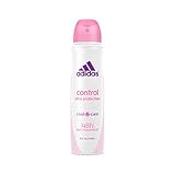 adidas Control Cool & Care Deospray für Damen – Antitranspirant Deo hält den ganzen Tag frisch & ist sanft zur Haut – pH-hautfreundlich – 1 x 150