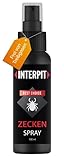 Interpit® ZECKENSPRAY für die natürliche Behandlung bei Hunde & Katzen - Schutz & Abwehr in einem Anti Zecken Spray - DAS Zeckenmittel & Mittel zur Abw