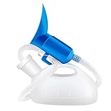 Urinflasche für Frauen und Männer, OOCOME Pinkelflasche Urinflaschen Urinella Urinente für Frauen Liegend, Urinal Urinflasche für Unterwegs mit 51'(1,3M) R