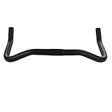 UPANBIKE Bullhorn-Lenker aus Aluminiumlegierung, 25,4 mm, 390 mm für Feste Gang-Fahrräder, R