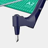 ZBTOP Craft Cutting Tools, Stainless Steel Craft Knives with 360-degree Rotating Blade, Scrapbooking Stencil Art Cutting Tool for Craft, Hobby (A)