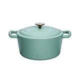 Kochtopf Keramische Topf-Sauce-Pan-Saucepan mit Deckel Kleine Mehrzwecknutzung Kochtopf für Hausküche Sogar Heizungsbasis Pfannen Bräter (Color : Blue)