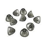 5x Offener Dome/offenes Schirmchen aus Silikon für Hörgeräte (Größe M)