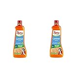 Poliboy - Laminat Pflege - Konzentrat mit Orangenöl - auch für Kork und Linoleum - Bodenreinigung - 2er Pack - 2x500 ml (1 Liter) - Made in Germany