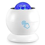 Sternennachtlicht mit Fernbedienung, Sternenhimmelprojektor, Galaxy Star Lampe, rotierende Wasserwellen LED Starlight Lampe, für Kinderzimmerdekoration für Erw