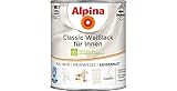 Alpina Weisslack Classic Innen Seidenmatt 300 ml Farbwahl, Farbe (RAL):RAL 9001 Cremeweiß