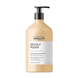 L'Oréal Professionnel | Reparierendes Haarshampoo für strapaziertes und trockenes Haar, Mit Quinoa, Serie Expert, Absolut Repair Shampoo, 750