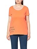 Armani Exchange Damen Forward T-Shirt, Orange, XXL