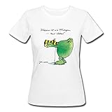 Spreadshirt Janosch Günter Kastenfrosch Küssen Ist Wie Fliegen Frauen Bio-T-Shirt, S, Weiß