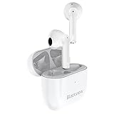 Bluetooth Kopfhörer in Ear, Blackview Airbuds 3 Kopfhörer Kabellos Bluetooth 5.1 Kopfhörer mit CVC 8.0 Geräuschisolierung, 25 Stunden Akkulaufzeit, IPX7 Wasserschutzklasse, für Arbeit und Unterweg