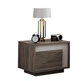TINGHAO Moderne Nachttisch Nachttisch Endtisch Side Tabelle Hölzerner Sofa-Side-Stand-Schrank mit Schublade für Wohnzimmer-Schlafzimmer Nachttisch Couchtisch Nachttisch (Color : C)