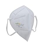 20 Stück Packung FFP2 Atemschutzmaske CE-Zertifizierte Atem Maske im hygienischen PE-Beutel DEVELLE Schutzmask