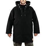 NNGOTD Pullover Herren Rundhals Slim Sweatshirt Damen mit Kapuze Herren Winterjacke Parka Herren Parka Herbst Sweatjacke Herren Winter Jacke Herren Winter S