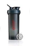 BlenderBottle Pro45 Shaker mit BlenderBall, optimal geeignet als Eiweiß Shaker, Protein Shaker, Wasserflasche, Trinkflasche, BPA frei, skaliert bis 1000 ml, Kapazität 1300ml, g