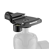 Manfrotto MSQ6T Traveler Top Lock Schnellwechseladapter - Arca-kompatible Plattenvorrichtung für Befree Stative, perfekt für Manfrotto 494 und 496 Kugelköpfe- kompak