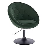 LKANG 1 STÜCK Synthetische Leder-Samt-Bar-Stuhl mit Armlehnen stufenloser Höhenverstellung Recliner Home Office Kitchen Bar Hocker (Color : Leather White)