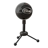 Blue Microphones Snowball USB-Mikrofon in Studioqualität für Aufnahmen, Podcasting, Broadcasting, Twitch Game-Streaming, Voiceover, YouTube Videos auf PC und Mac, Schw