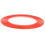 MERIGLARE 3mm X 25M Klar Doppelseitiges Klebeband für Handy Display